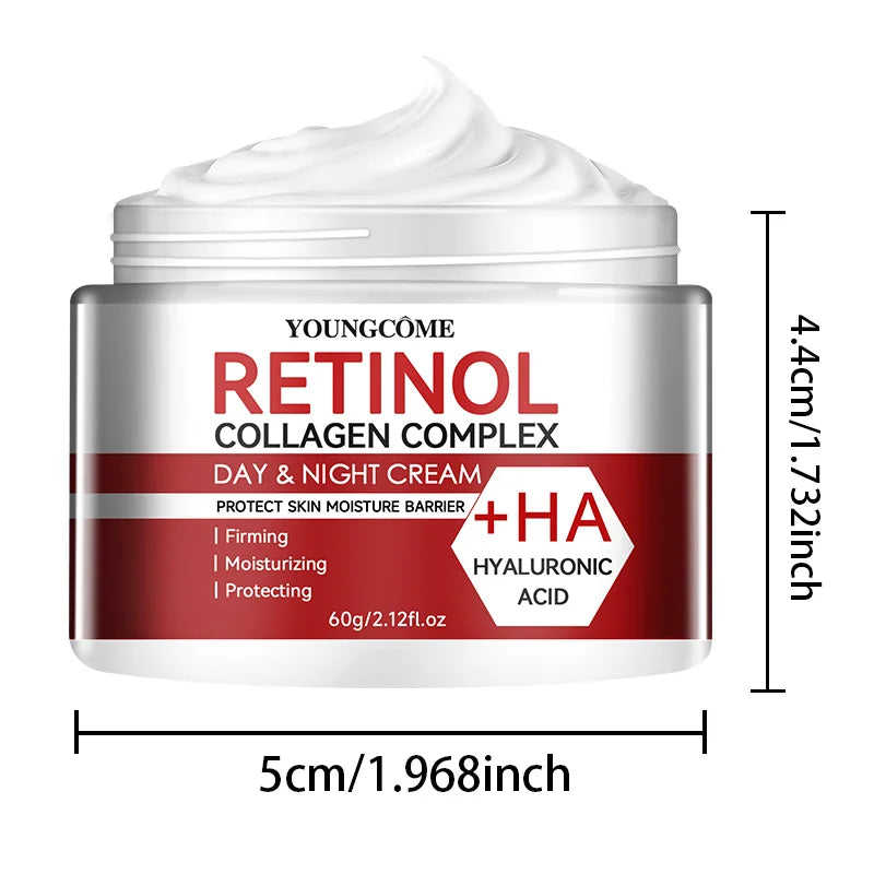 Hidratante de colágeno y retinol