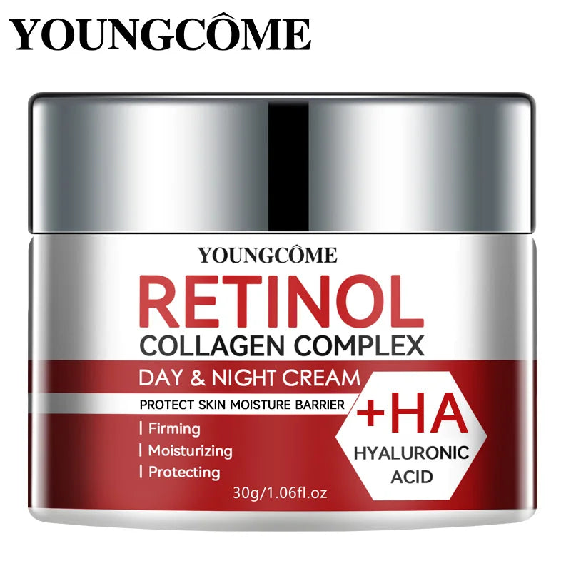 Hidratante de colágeno y retinol